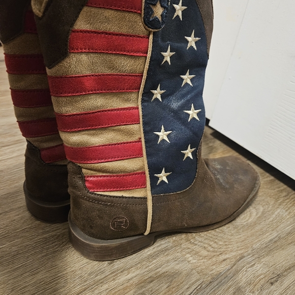 Roper American Flag Boots - Picture 4 of 5